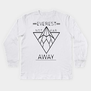 =EVEREST= Kids Long Sleeve T-Shirt